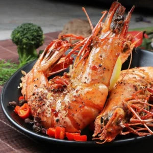 🦐 Colossal Deep-Sea Black Tiger Prawns